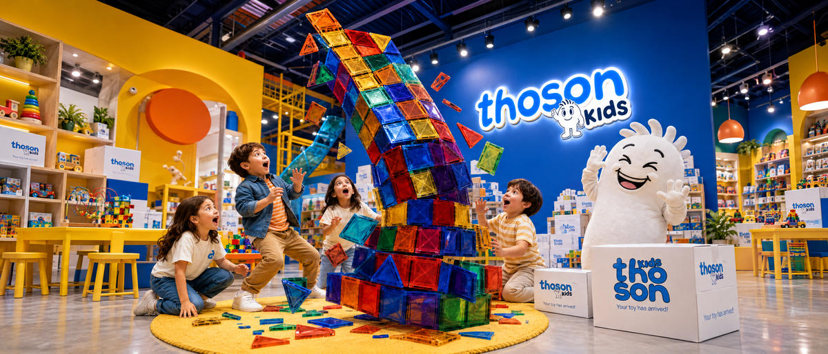 Building and construction toys at the Thoson kids store