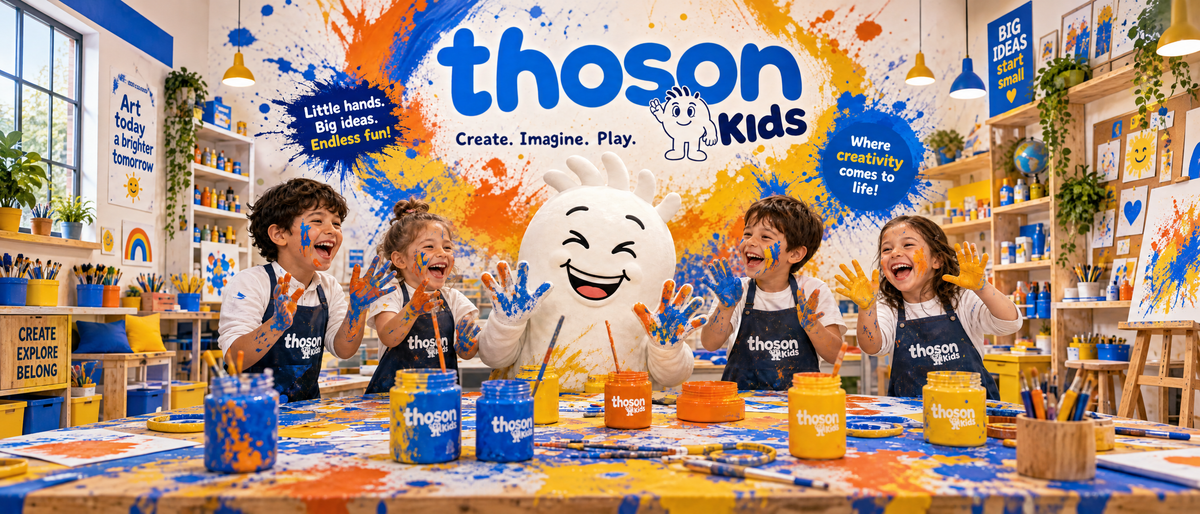 Arts and crafts toys at the Thoson kids store