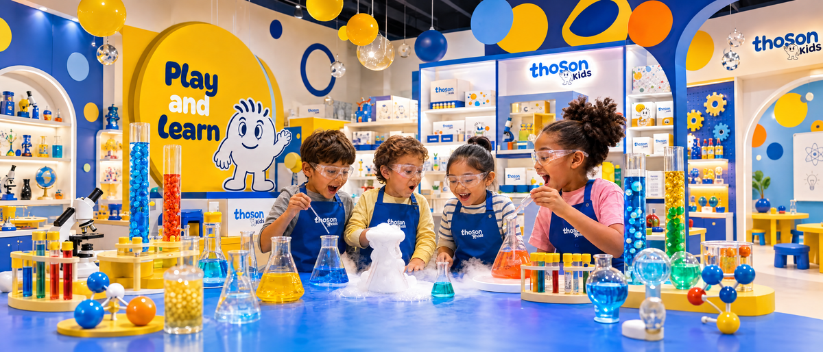 STEM and science toys at the Thoson kids store