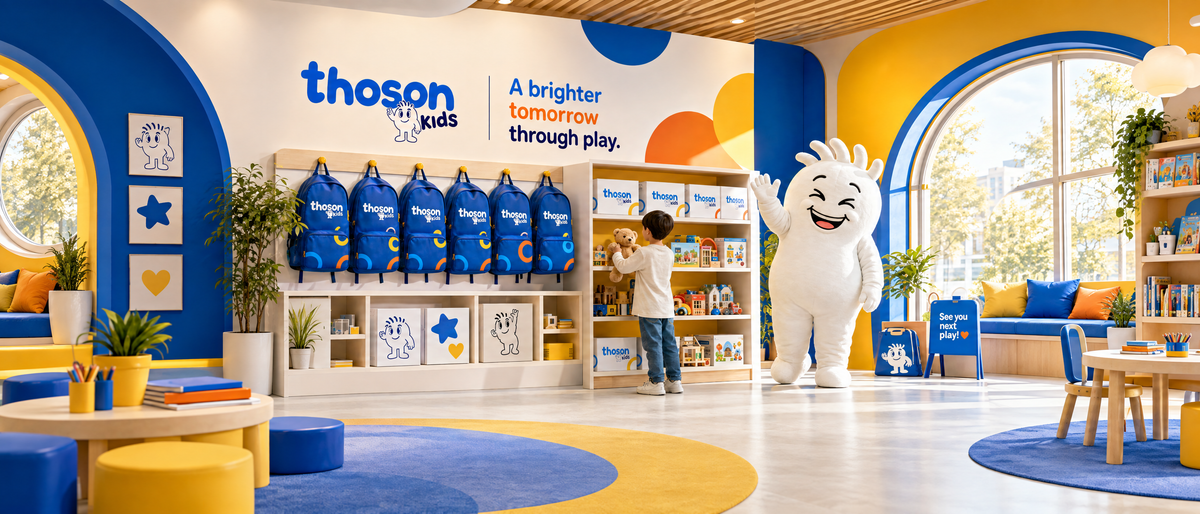 Back to school toys at the Thoson kids store