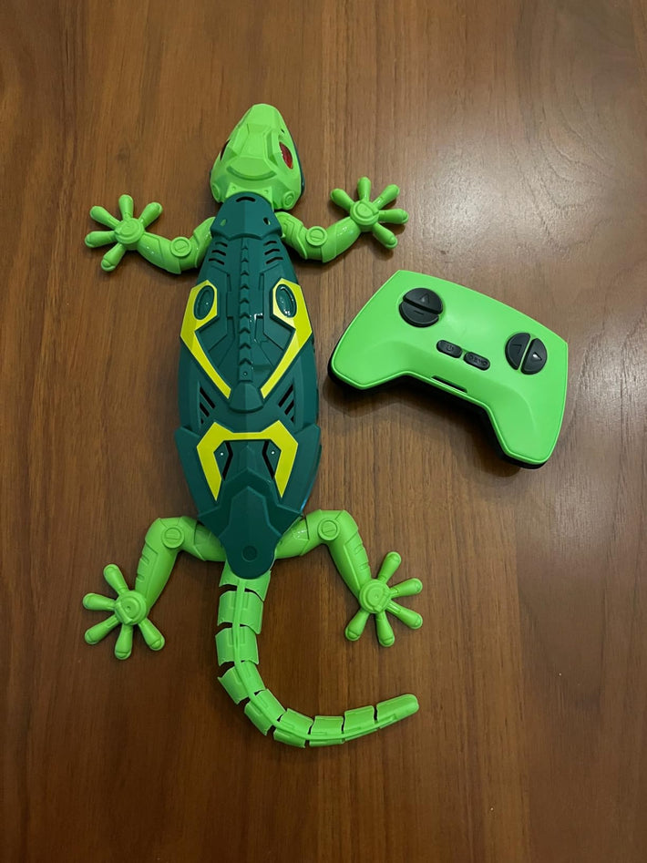 Remote Control Wall-Climbing Gecko for Kids – Thoson Lizard, USB ...