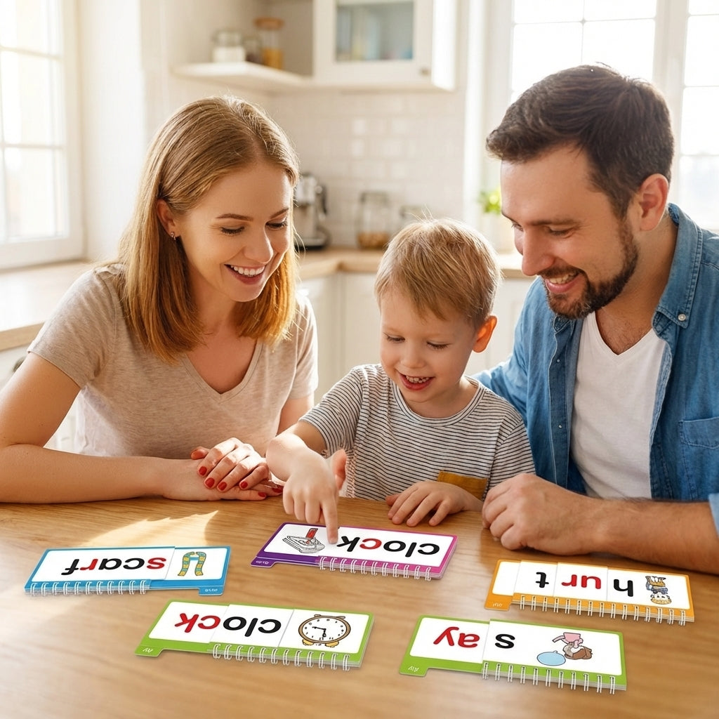 Phonics Flip Books for Early Readers – Thoson Lingo, 40 Read
