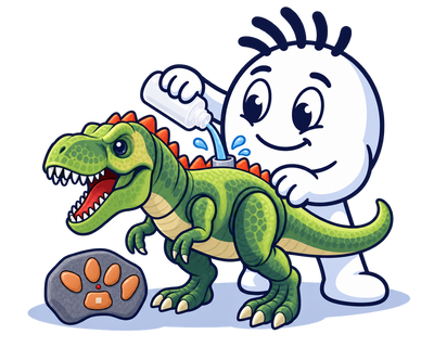 Mascot filling the Apex water tank