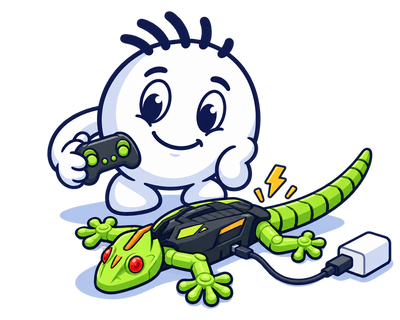 Thoson Lizard charging over USB