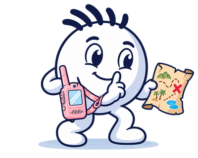Mascot on a mission with a SnapTalk Duo handset